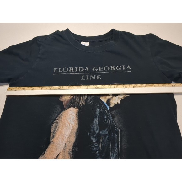 FLORIDA GEORGIA LINE Mens Sm 2017 FGL "Dig Your Roots Tour" Concert T-Shirt RARE - Picture 6 of 8